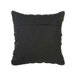 Zestaw 2 poduszek dekoracyjnych MUDANYA Bawełna 45 x 45 cm Czarny Wzór geometryczny