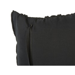 Zestaw 2 poduszek dekoracyjnych MUDANYA Bawełna 45 x 45 cm Czarny Wzór geometryczny