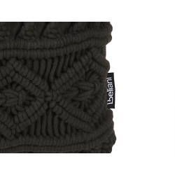 Zestaw 2 poduszek dekoracyjnych MUDANYA Bawełna 45 x 45 cm Czarny Wzór geometryczny