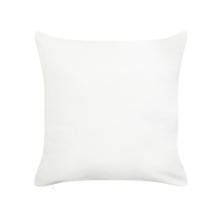 Zestaw 2 poduszek dekoracyjnych PRETZEL Bawełna 45 x 45 cm Biały Wzór świąteczny