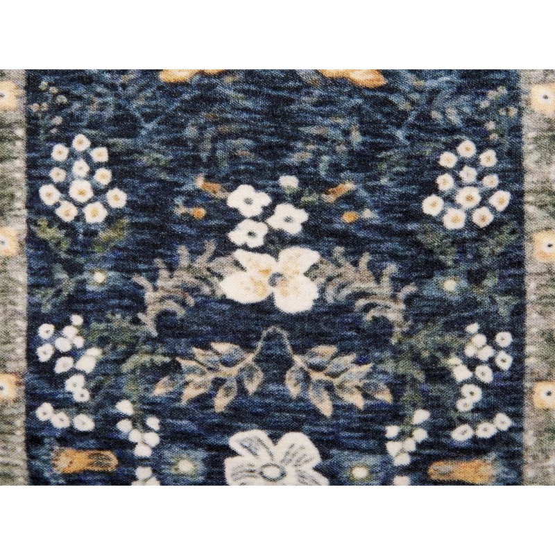 Poduszka dekoracyjna PANAX Welur 45 x 45 cm Kolorowy Wzór kwiatowy