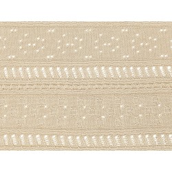 Narzuta na łóżko DAULET Bawełna 150 x 200 cm Beżowy