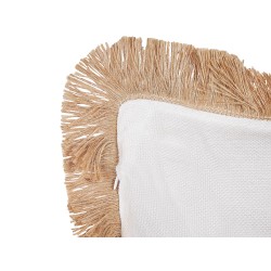 Zestaw 2 poduszek dekoracyjnych AGRIMONY 45 x 45 cm Beżowy Wzór orientalny