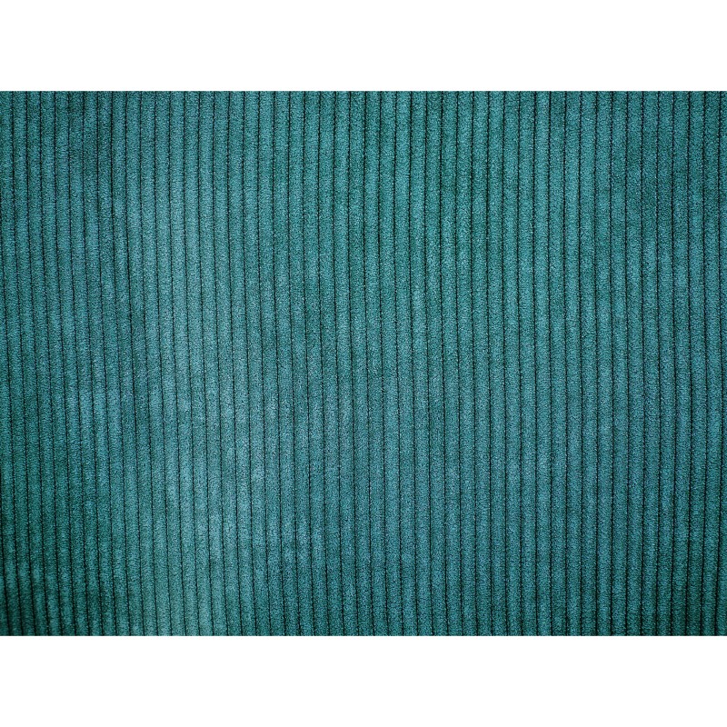 Zestaw 2 poduszek dekoracyjnych ZINNIA Sztruks 47 x 27 cm Lazurowy Jednolity