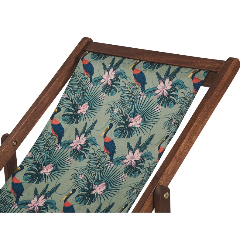 Zestaw 2 wymiennych tkanin do leżaków ogrodowych ANZIO/AVELLINO Kolorowy