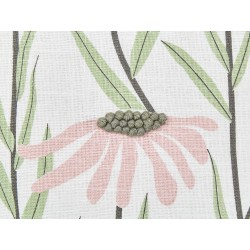 Zestaw 2 poduszek dekoracyjnych GYNURA Bawełna 45 x 45 cm Kolorowy Wzór kwiatowy