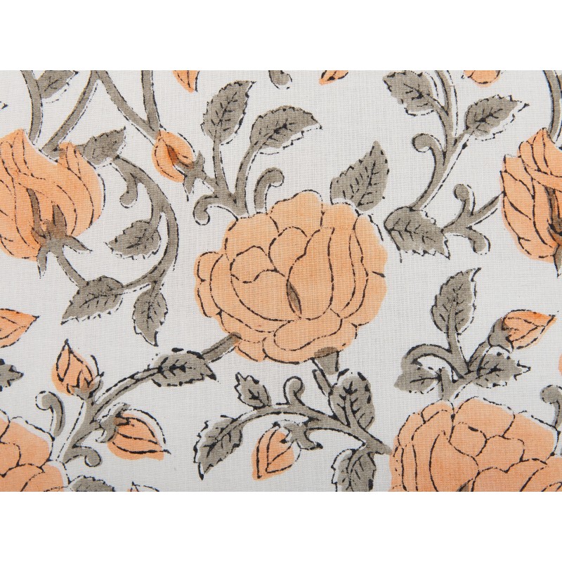 Poduszka dekoracyjna MEADIA Bawełna 45 x 45 cm Kolorowy Wzór kwiatowy