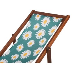 Zestaw 2 wymiennych tkanin do leżaków ogrodowych ANZIO/AVELLINO Kolorowy