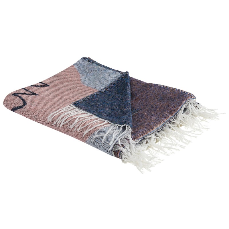 Koc BAIDI 130 x 170 cm Kolorowy