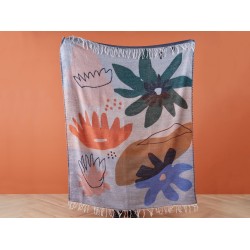 Koc BAIDI 130 x 170 cm Kolorowy