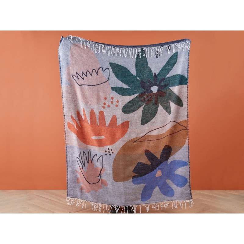 Koc BAIDI 130 x 170 cm Kolorowy