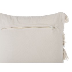 Zestaw 2 poduszek dekoracyjnych VILLUR Bawełna 45 x 45 cm Beżowy W paski