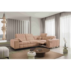 Ecksofa Ballagio II Mix mit Schlaffunktion und Relaxfunktion | Beste Qualität Geflecht, Spring 1112