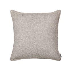 Zestaw 2 poduszek dekoracyjnych SENECIA Boucle 45 x 45 cm Beżowy Jednolity