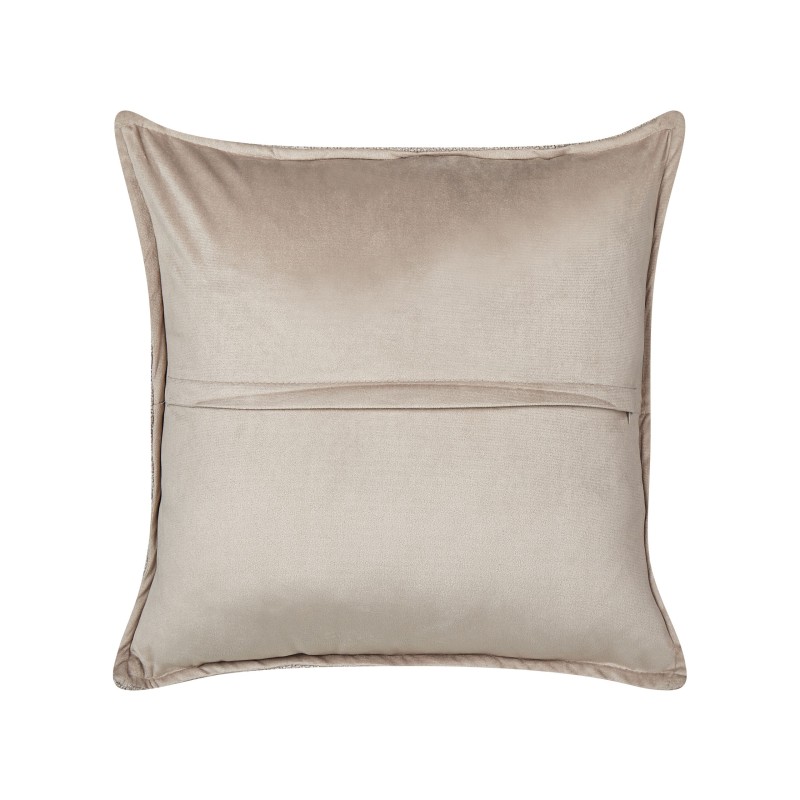 Zestaw 2 poduszek dekoracyjnych SENECIA Boucle 45 x 45 cm Beżowy Jednolity