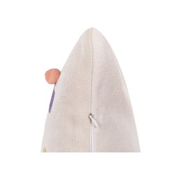 2 poduszki dekoracyjne z motywem królika 30 x 50 cm wielokolorowe CLUSIA