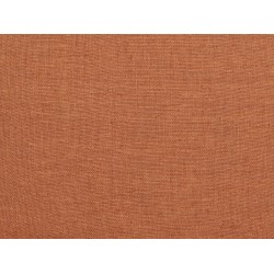 Zestaw 2 poduszek dekoracyjnych SAGINA Len 45 x 45 cm Pomarańczowy Jednolity