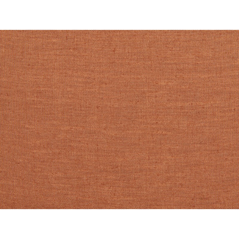 Zestaw 2 poduszek dekoracyjnych SAGINA Len 45 x 45 cm Pomarańczowy Jednolity