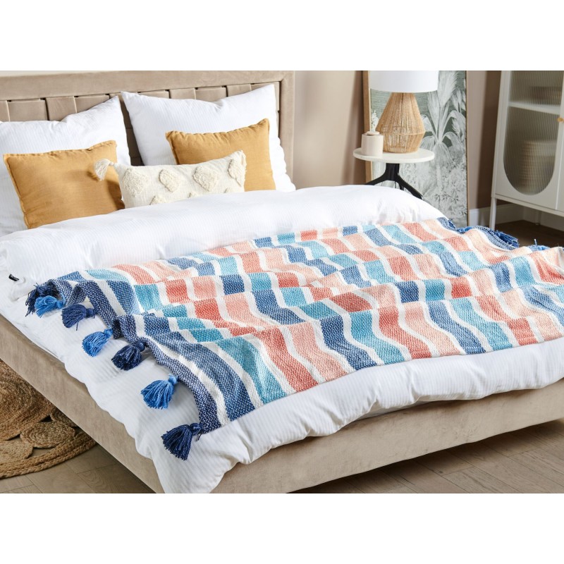 Koc SENBUK 130 x 150 cm Kolorowy