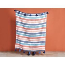 Koc SENBUK 130 x 150 cm Kolorowy