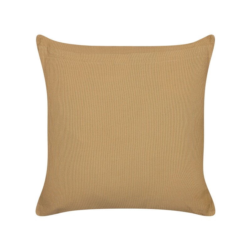 Zestaw 2 poduszek dekoracyjnych BANYAN Bawełna 45 x 45 cm Piaskowy Wzór geometryczny