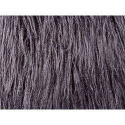 Zestaw 2 poduszek dekoracyjnych COROKIA Sztuczne futro 45 x 45 cm Ciemnoszary Jednolity