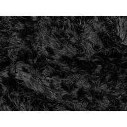 Narzuta na łóżko DELICE 150 x 200 cm Czarny