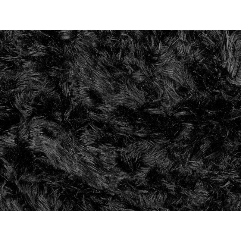 Narzuta na łóżko DELICE 150 x 200 cm Czarny