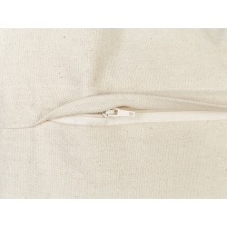 Zestaw 2 poduszek dekoracyjnych OBERONIA Bawełna 45 x 45 cm Beżowy Jednolity