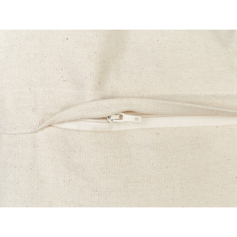 Zestaw 2 poduszek dekoracyjnych OBERONIA Bawełna 45 x 45 cm Beżowy Jednolity