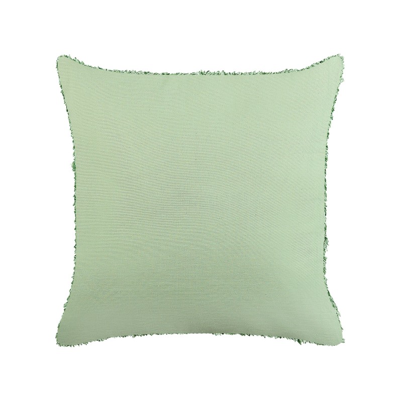 2 poduszki dekoracyjne bawełniane tuftowane 45 x 45 cm zielone RHOEO
