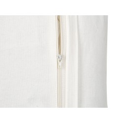 Zestaw 2 poduszek dekoracyjnych EPISCIA Bawełna 45 x 45 cm Biały Wzór świąteczny