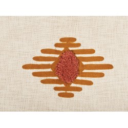 Koc MUNGER Bawełna 130 x 180 cm Beżowy