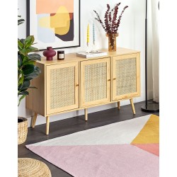 Dywan bawełniany 140 x 200 cm wielokolorowy NIZIP