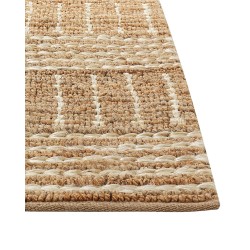 Dywan z juty 80 x 300 cm beżowy KAMBERLI