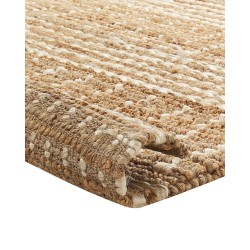 Dywan z juty 80 x 300 cm beżowy KAMBERLI