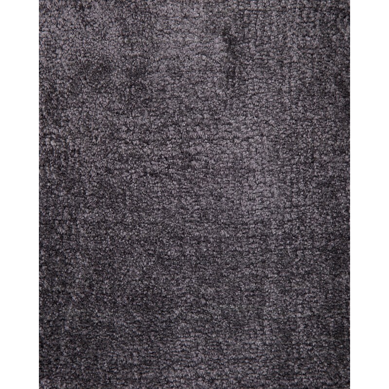 Dywan z wiskozy 80 x 150 cm ciemnoszary GESI II
