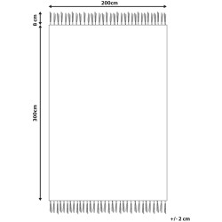 Dywan wełniany kilim 200 x 300 cm wielokolorowy AYGAVAN