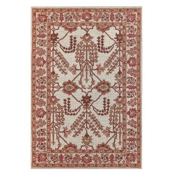 Dywan wełniany 140 x 200 cm pomarańczowo-beżowy ADILCEVAZ