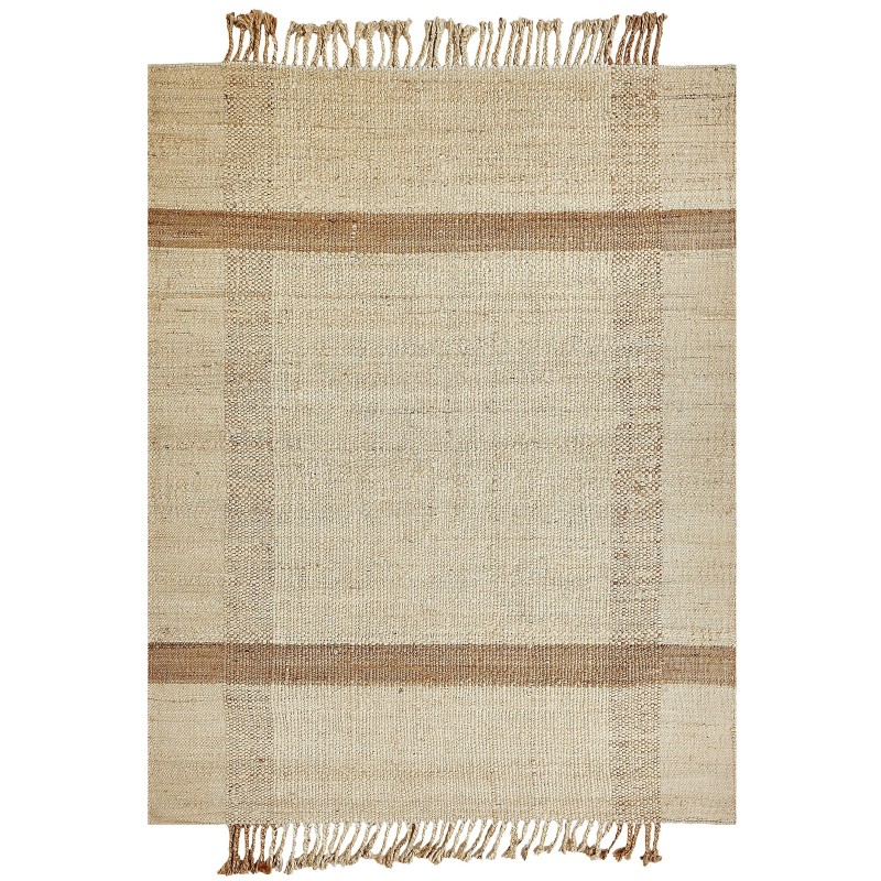 Dywan z juty 160 x 230 cm beżowy YELMEZ