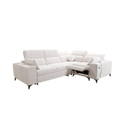 Ecksofa Ballagio II Mix mit Schlaffunktion und Relaxfunktion | Beste Qualität Flechtwerk, Spring 1104