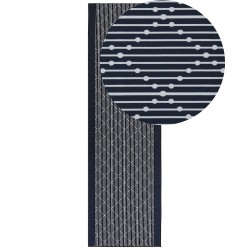 Dywan 60 x 200 cm granatowy CHARVAD