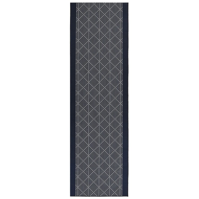 Dywan 60 x 200 cm granatowy CHARVAD