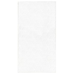 Dywan sztuczne futro królika 80 x 150 cm biały THATTA