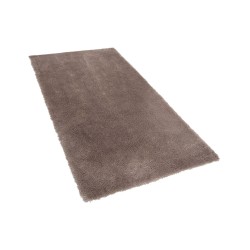 Dywan shaggy 80 x 150 cm brązowy EVREN