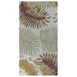 Dywan wełniany z motywem roślinnym 80 x 150 cm VIZE