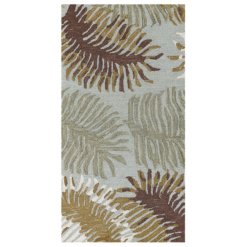 Dywan wełniany z motywem roślinnym 80 x 150 cm VIZE