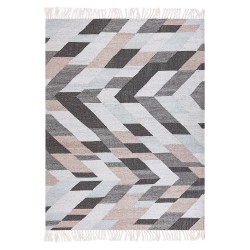 Dywan z juty 140 x 200 cm wielokolorowy NAKKAS