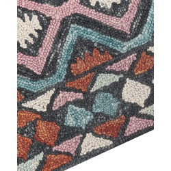 Dywan wełniany 80 x 150 cm wielokolorowy HAYMANA