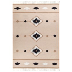 Dywan bawełniany kilim 200 x 300 cm wielokolorowy BERDIK